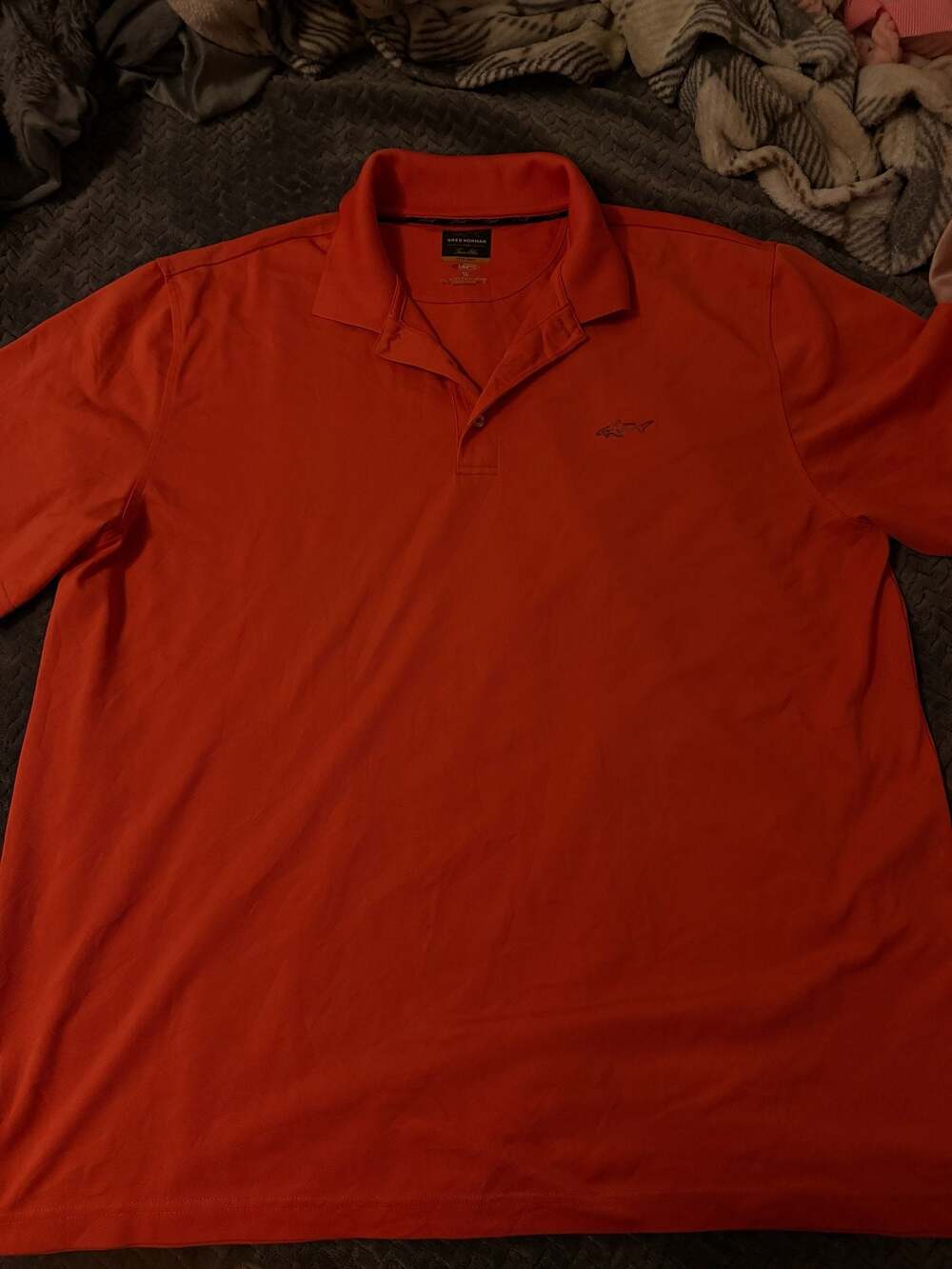 Greg Norman for Tasso Elba Five Iron Play Dry Golf Polo Shirt